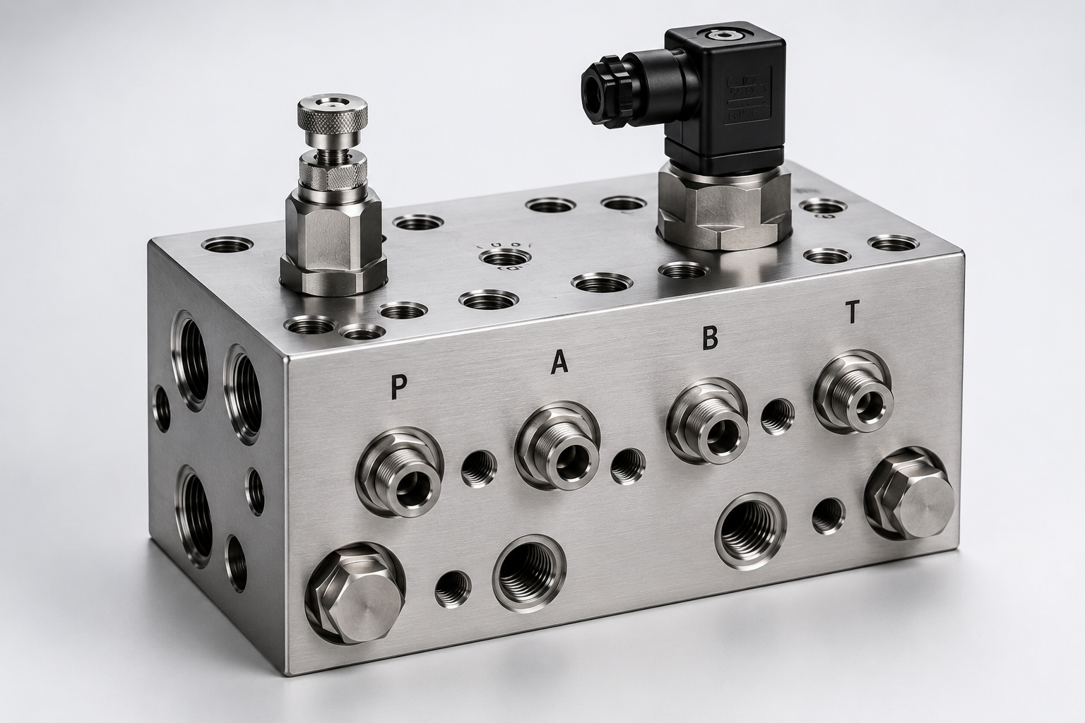 SS Manifold Block Setup